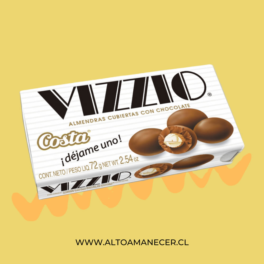 Chocolate Vizzio de Costa 72 gr